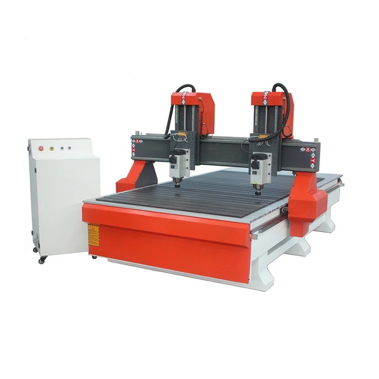 Double Head Cnc Router Machine